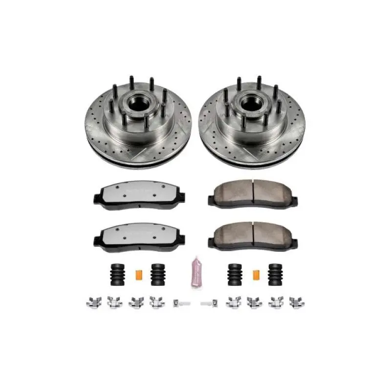Power Stop 07-10 Ford F-350 Super Duty Front Z36 Truck & Tow Brake Kit 1