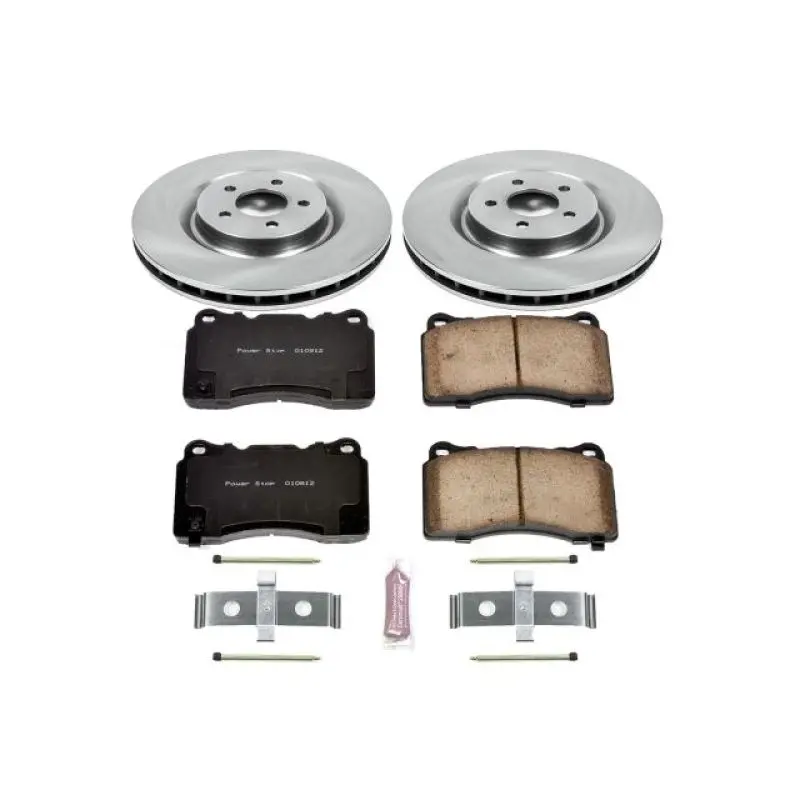 Power Stop 07-14 Ford Mustang Front Autospecialty Brake Kit 1