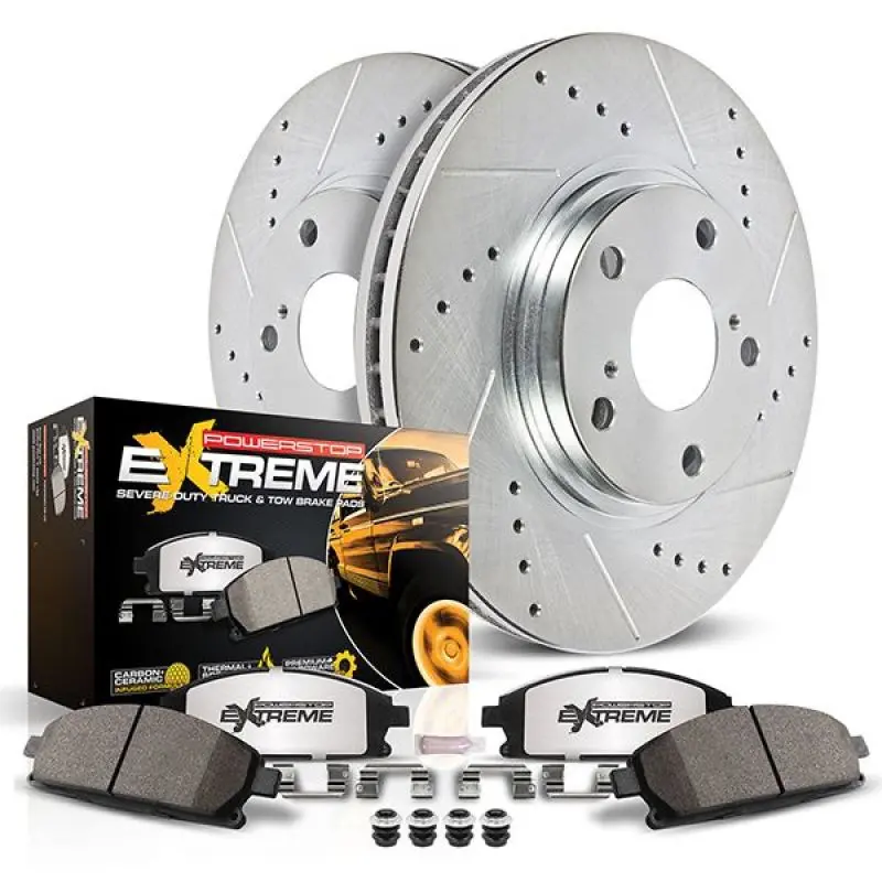 Power Stop 09-19 Gmc Savana 4500 Rear Medium Duty Kit 1