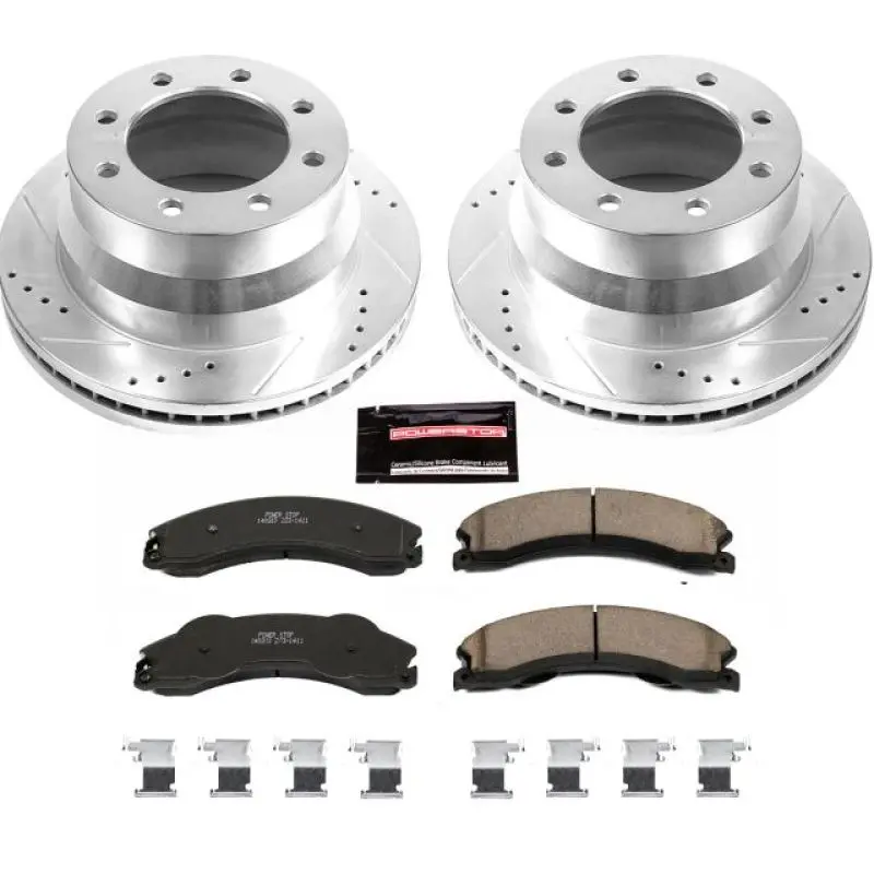 Power Stop 09-20 Gmc Savana 4500 Rear Z23 Evolution Brake Kit 1