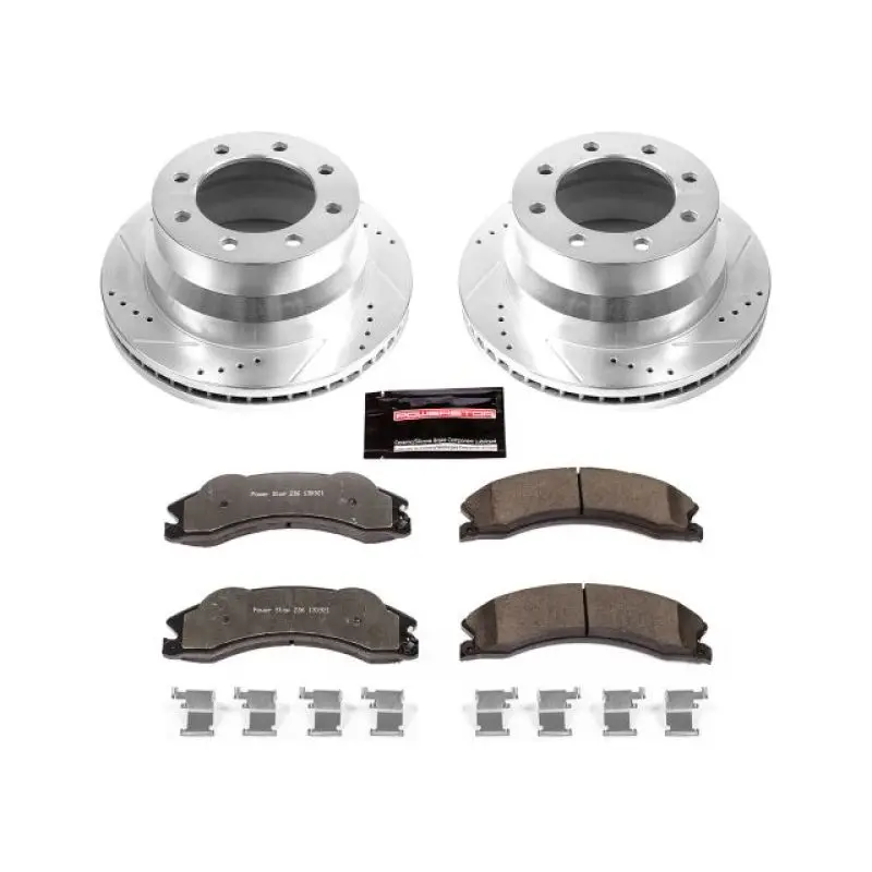 Power Stop 09-20 Gmc Savana 4500 Rear Z36 Truck & Tow Brake Kit 1