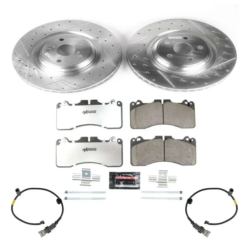 Power Stop 10-17 Lexus Ls460 Front Z26 Street Brake Kit 1