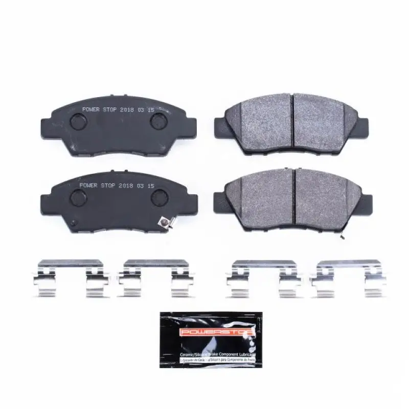 Power Stop 11-15 Honda Cr-Z Front Track Day Spec Brake Pads 1