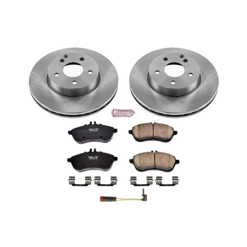 Power Stop 12-15 Mercedes-Benz C250 Front Autospecialty Brake Kit 1