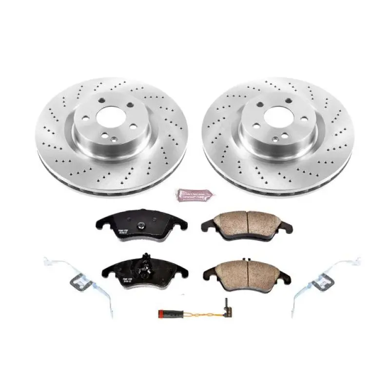 Power Stop 12-15 Mercedes-Benz C250 Front Autospecialty Brake Kit 1