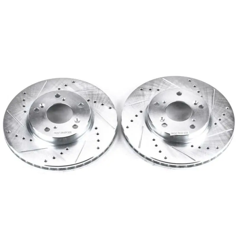 Power Stop 14-15 Acura Ilx Front Evolution Drilled & Slotted Rotors - Pair 1