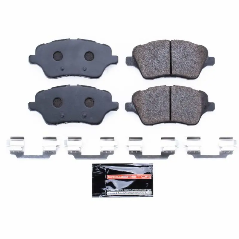 Power Stop 14-19 Ford Fiesta Front Track Day Brake Pads 1