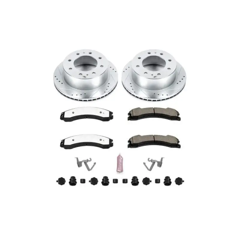 Power Stop 15-20 Gmc Sierra 2500 Hd Rear Z36 Truck & Tow Brake Kit 1