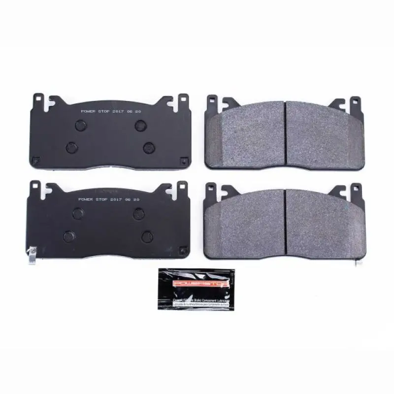 Power Stop 16-19 Ford Mustang Front Track Day Brake Pads 1