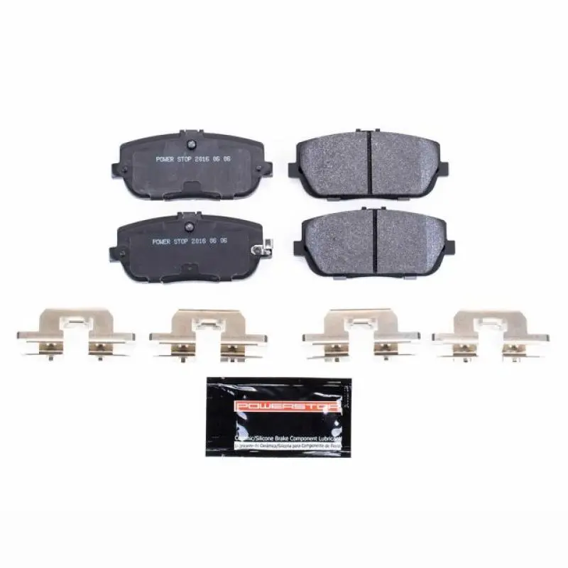 Power Stop 17-19 Fiat 124 Spider Rear Track Day Spec Brake Pads 1