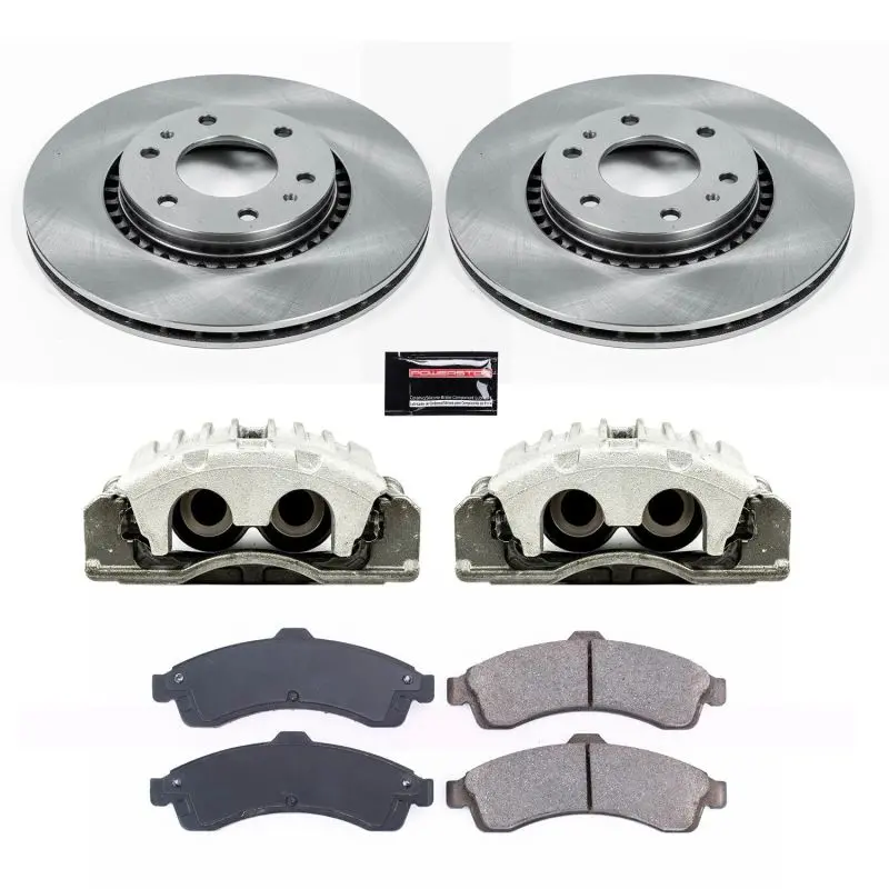 Power Stop 2005 Saab 9-7X Front Autospecialty Brake Kit W/Calipers 1