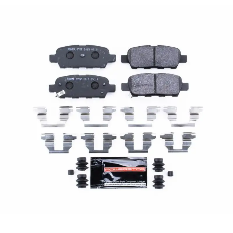 Power Stop 2013 Infiniti Ex37 Rear Track Day Spec Brake Pads 1