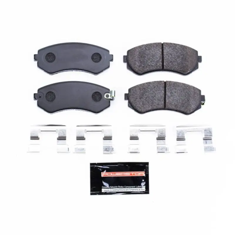 Power Stop 89-96 Nissan 240Sx Front Track Day Brake Pads 1