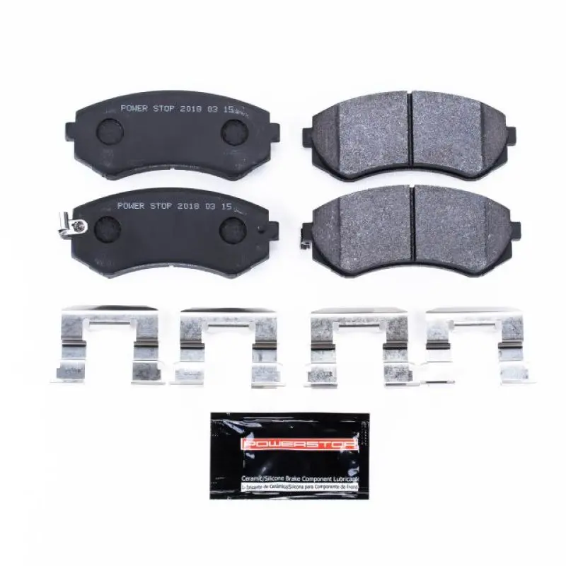 Power Stop 89-96 Nissan 240Sx Front Track Day Spec Brake Pads 1