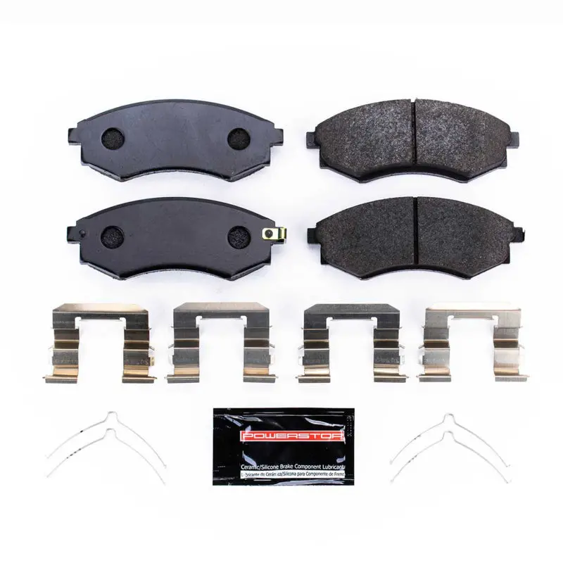 Power Stop 92-01 Hyundai Elantra Front Track Day Brake Pads 1