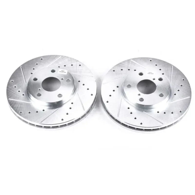 Power Stop 93-05 Lexus Gs300 Front Evolution Drilled & Slotted Rotors - Pair 1