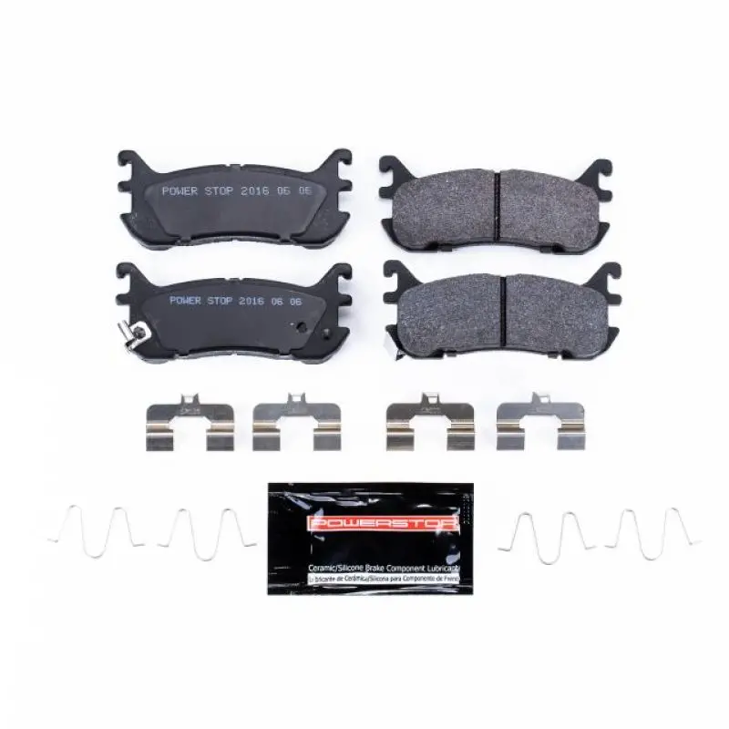 Power Stop 97-03 Ford Escort Rear Track Day Spec Brake Pads 1
