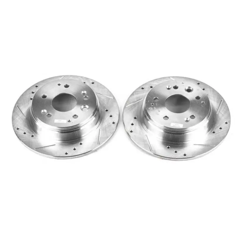 Power Stop 99-03 Acura Tl Rear Evolution Drilled & Slotted Rotors - Pair 1