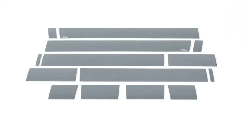 Putco 07-13 Chevy Silv Crew Cab 6.5Ft Standard Box - 6In Wide - 14Pcs Black Platinum Rocker Panels 1