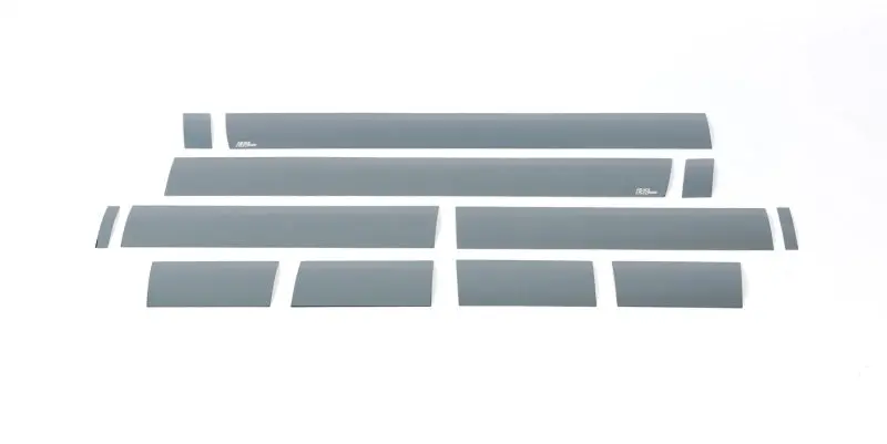 Putco 07-13 Chevy Silv Ext Cab 5.5Ft Short Box - 6In Wide - 12Pcs Black Platinum Rocker Panels 1