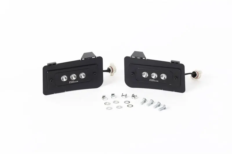 Putco 07-14 Chevrolet Silv Hd - Luminix High Power Led Fog Lamps (W/H16 Harness) - 1 Pair - 2400Lm 1