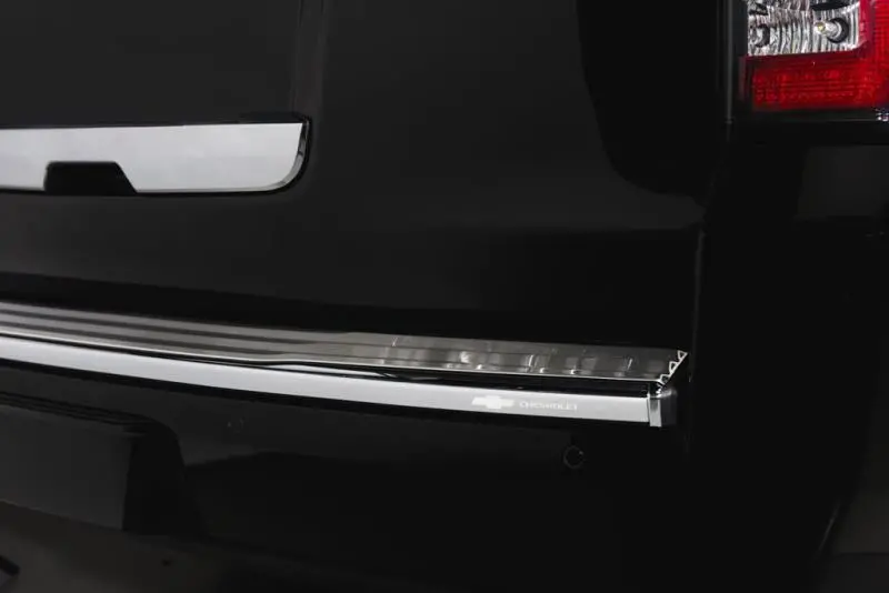 Putco 07-14 Chevrolet Suburban - Stainless Steel Rear Bumper Cover 1