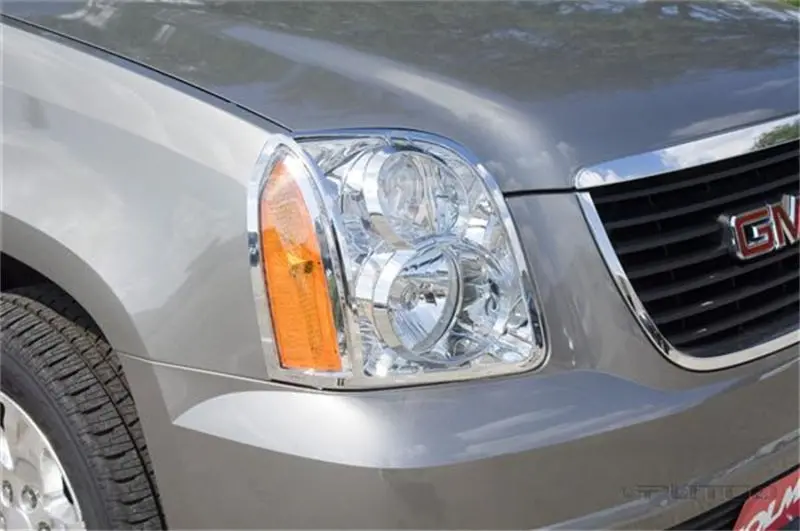 Putco 07-14 Gmc Yukon Xl Head Lamp Overlays & Rings 1
