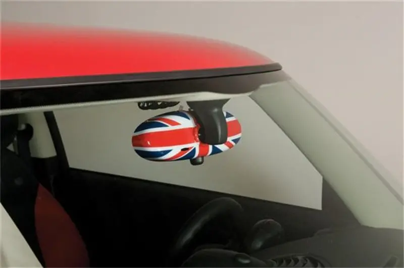 Putco 07-14 Mini Cooper - Rearview Mirror Cover - Union Jack 1