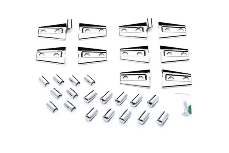 Putco 07-17 Jeep Wrangler - Hinge Covers (Also Fits Sahara Edition) 1