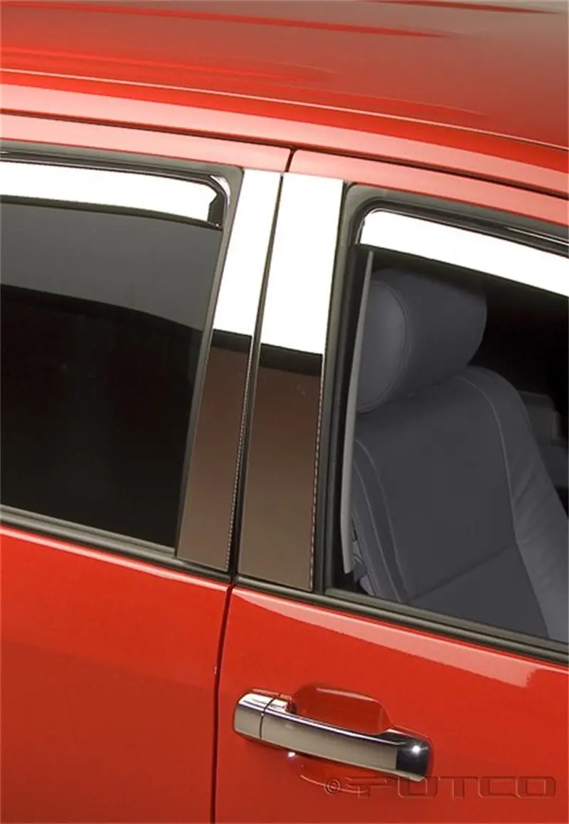 Putco 07-17 Toyota Tundra - Crewmax & Double Cab (4Pcs) Stainless Steel Pillar Posts Classic 1