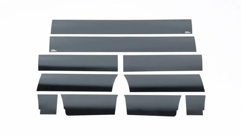 Putco 09-14 Ford F-150 Super Cab 6.5 (W/O Factory Fender Flares) Blk Platinum Rocker Panels - 10Pcs 1