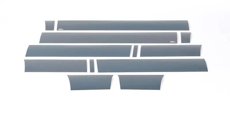 Putco 09-14 Ford F-150 Super Crew 6.5 (W/ Flares) - 7In Wide (12Pcs) Black Platinum Rocker Panels 1
