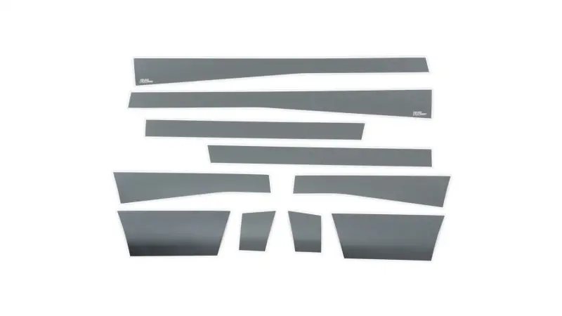 Putco 09-18 Ram 1500 Quad Cab 6.5Ft- 5.5In Wide 12Pcs W/O Factory Flares Blk Platinum Rocker Panels 1