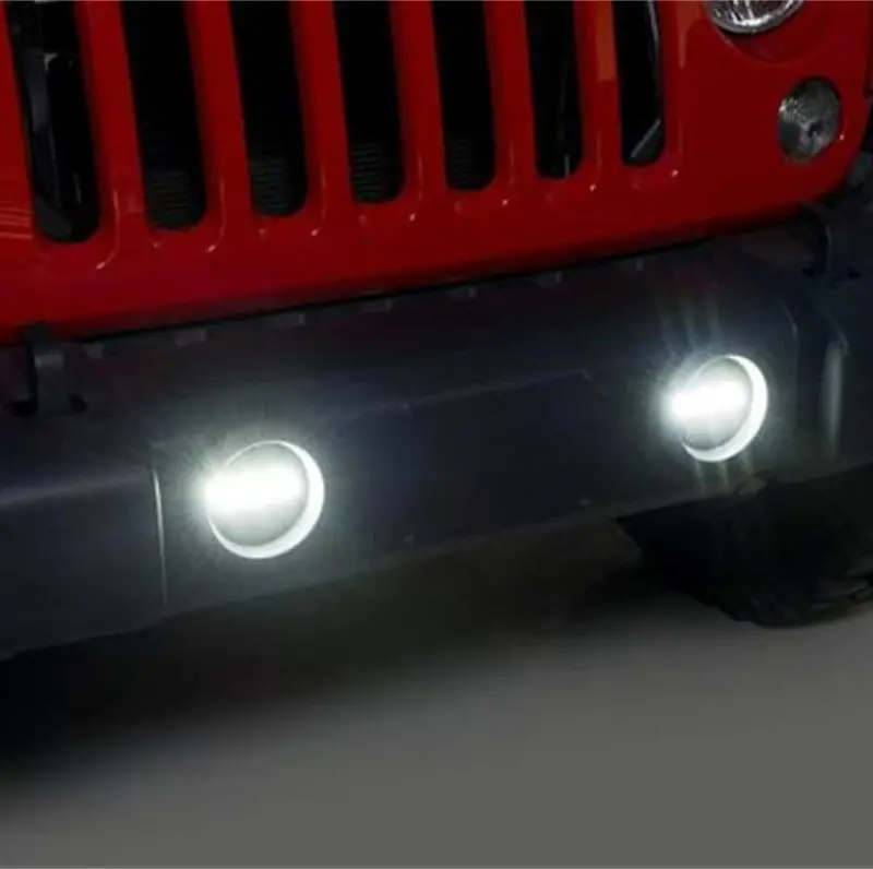 Putco 10-18 Jeep Wrangler Jk - Luminix High Power Led Fog Lamps - 1 (Pair) - 2400Lm 1