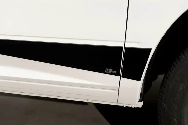 Putco 10-18 Ram 2500 Crew Cab 5.7Ft- 5.5In Wide W/O Factory Flares 12Pcs Blk Platinum Rocker Panels 1