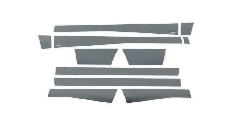 Putco 10-18 Ram 2500 Crew Cab 6.5In- 5.5In Wide W/O Factory Flares 12Pcs Blk Platinum Rocker Panels 1