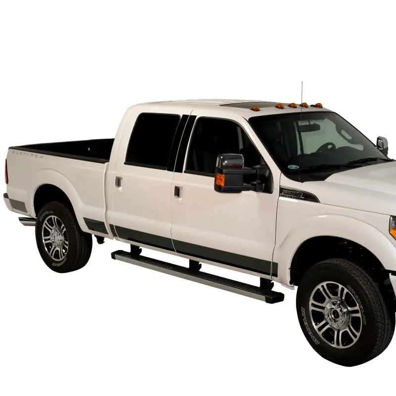 Putco 11-16 Ford Superduty - Crew Cab 6.5Ft - (12Pcs - 6.25In Wide) Black Platinum Rocker Panels 1