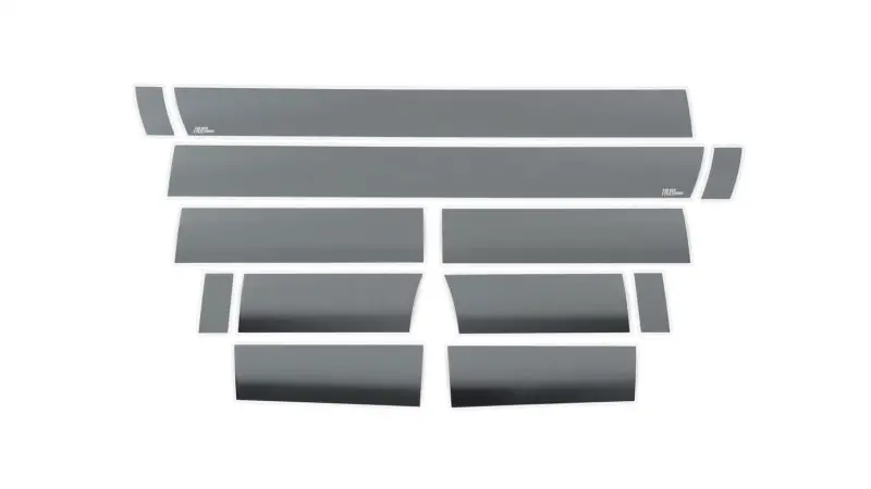 Putco 11-16 Ford Superduty - Super Cab 6.5Ft (10Pcs - 6.25In Wide) Black Platinum Rocker Panels 1