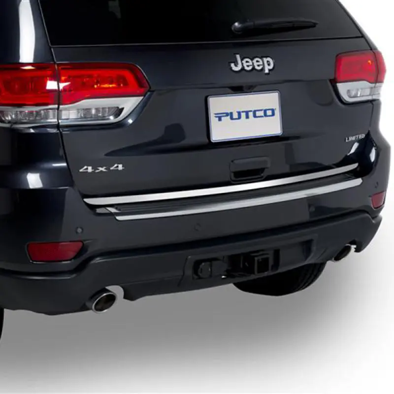 Putco 11-17 Jeep Grand Cherokee - Stainless Steel Tailgate Accent Tailgate Accents 1