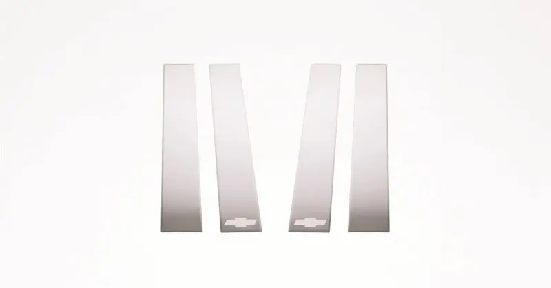 Putco 14-14 Chevrolet Silverado Hd - (Crew Cab) - 4Pcs Stainless Steel Pillar Posts Classic 1