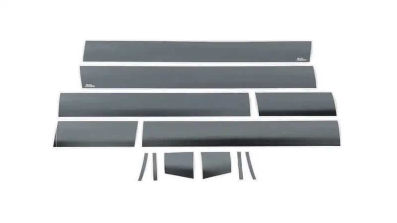 Putco 14-14 Gmc Sierra Hd - Crew Cab 6.5 Short Box 6In Wide - 12Pcs Black Platinum Rocker Panels 1