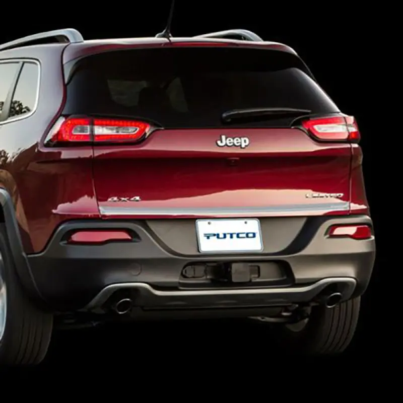 Putco 14-17 Jeep Cherokee Tl - Stainless Steel Tailgate Accent Tailgate Accents 1