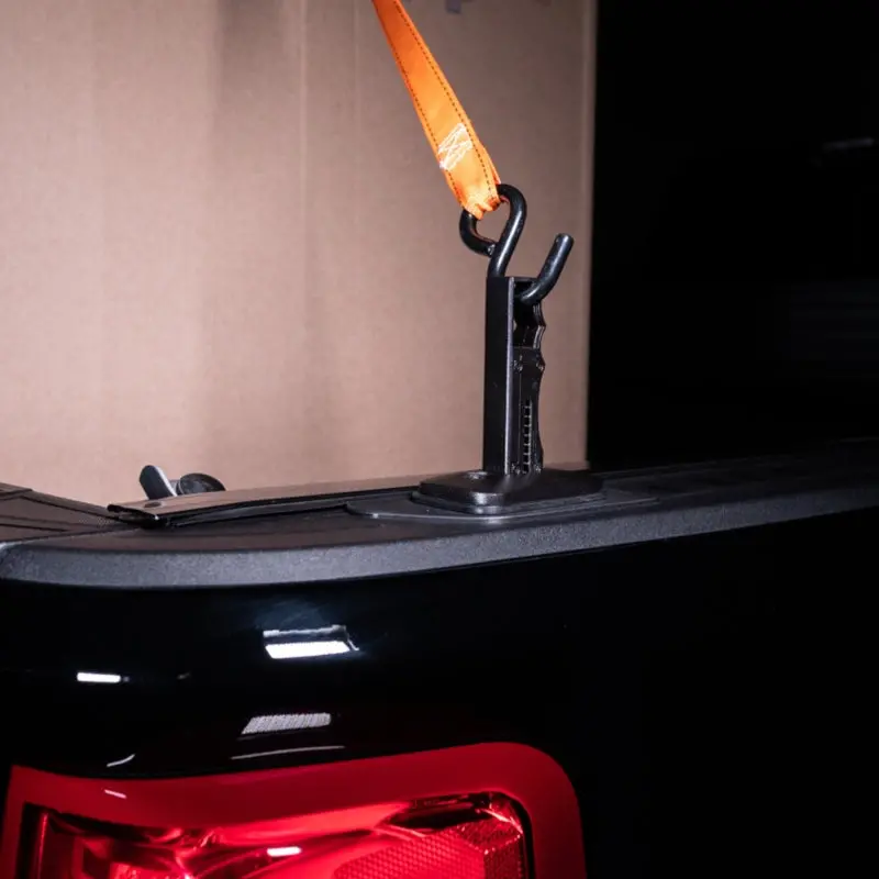 Putco 14-18 Chevrolet Silverado Hd/Gmc Sierra Hd Push-Up Tie Handle (Passenger Side Rear) - Black 1