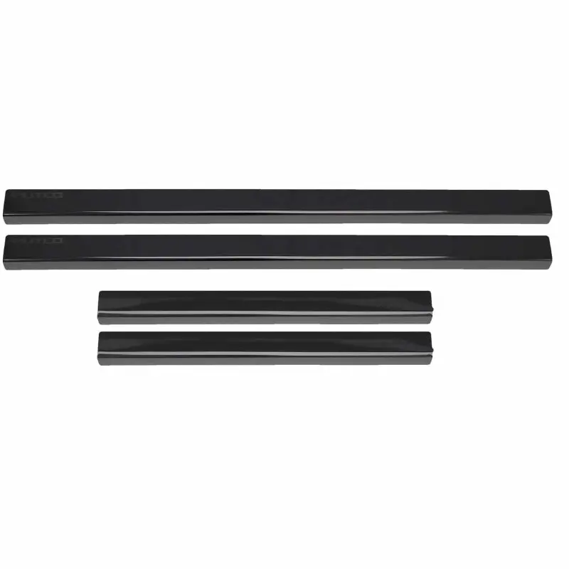 Putco 14-18 Chevy Silverado Ld - Regular Cab (4Pcs) Black Platinum Door Sills 1