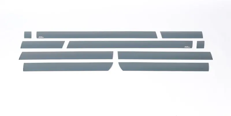 Putco 15-19 Chevy Silverado Hd - Double Cab - 8Ft Long Box 10Pcs Black Platinum Rocker Panels 1