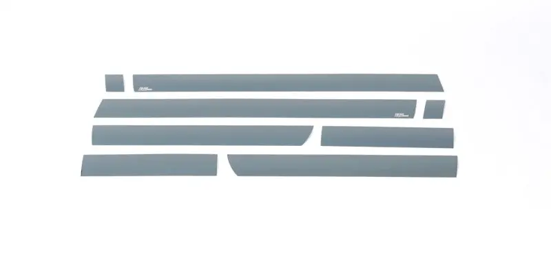 Putco 15-19 Chevy Silverado Hd - Double Cab Dually 8Pcs Black Platinum Rocker Panels 1