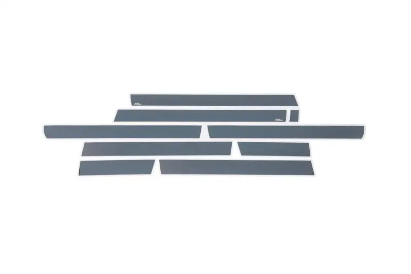 Putco 15-19 Gmc Sierra Hd Crew Cab 8Ft Long Box (10Pcs) Black Platinum Rocker Panels 1