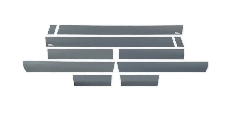 Putco 15-19 Gmc Sierra Hd Double Cab - 6.5In Bed - (10Pcs) Black Platinum Rocker Panels 1