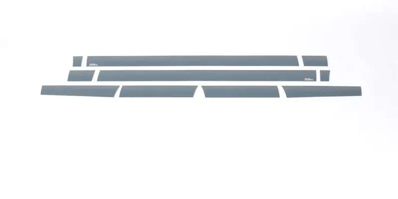 Putco 15-20 Ford F-150 Reg Cab 6.5Ft - (4.25In Tall -10Pcs) Black Platinum Rocker Panels 1