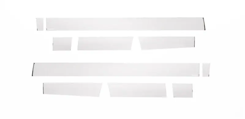 Putco 15-20 Ford F-150 Reg Cab 6.5Ft Short Box (4.25In Tall - 10Pcs) Ss Rocker Panels 1